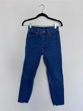 Levi's Wedgie Fit Cropped Ankle Jeans